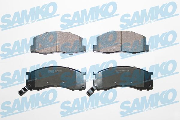 Obrázok Sada brzdových platničiek kotúčovej brzdy SAMKO  5SP1126