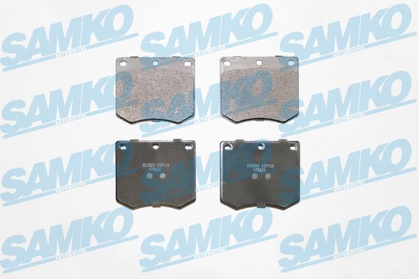 Obrázok Sada brzdových platničiek kotúčovej brzdy SAMKO  5SP126