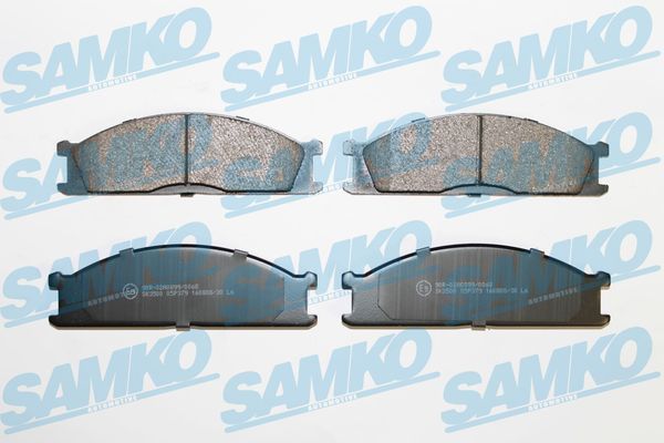 Obrázok Sada brzdových platničiek kotúčovej brzdy SAMKO  5SP379