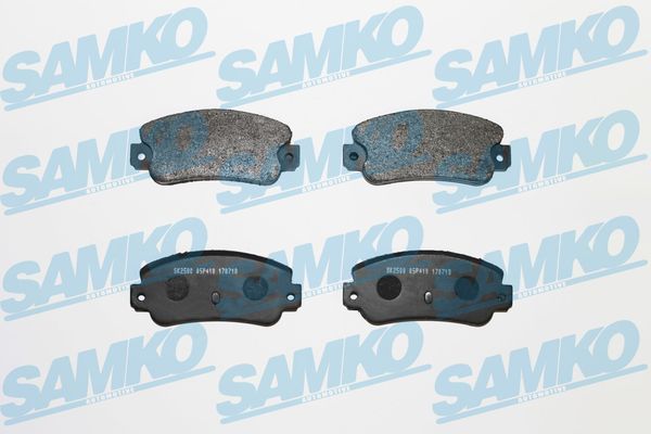 Obrázok Sada brzdových platničiek kotúčovej brzdy SAMKO  5SP410