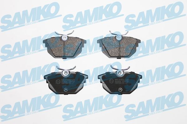 Obrázok Sada brzdových platničiek kotúčovej brzdy SAMKO  5SP736