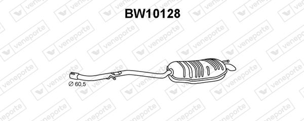 Obrázok Koncový tlmič výfuku VENEPORTE  BW10128