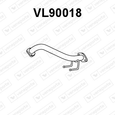 Obrázok Výfukové potrubie VENEPORTE  VL90018