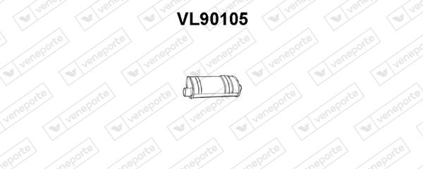 Obrázok Koncový tlmič výfuku VENEPORTE  VL90105