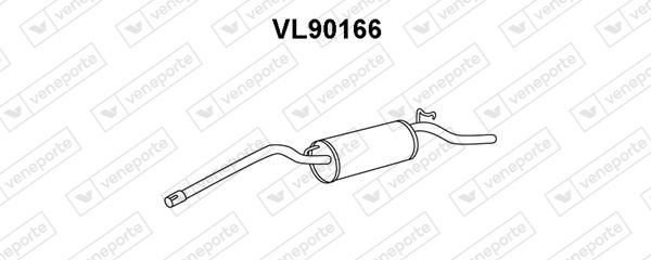 Obrázok Koncový tlmič výfuku VENEPORTE  VL90166
