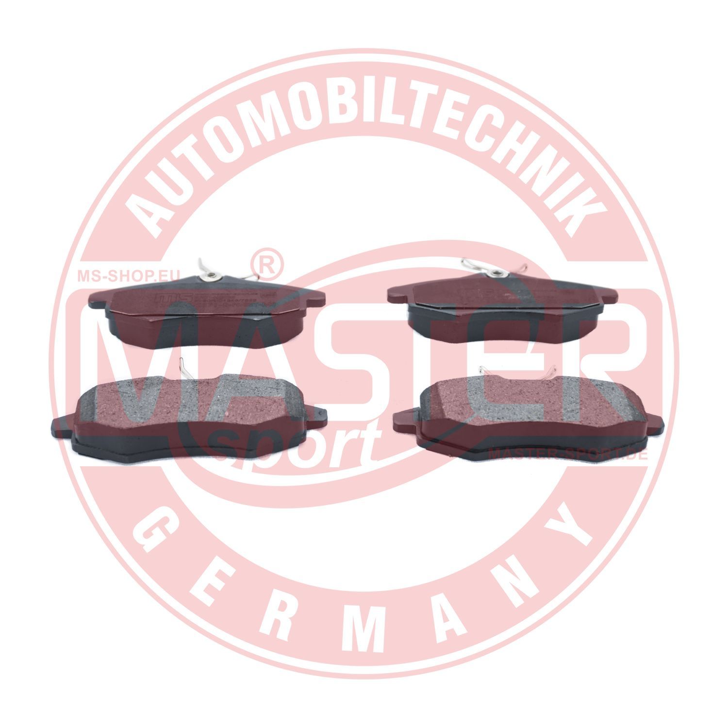 Obrázok Sada brzdových platničiek kotúčovej brzdy MASTER-SPORT GERMANY Premium 13046028712NSETMS