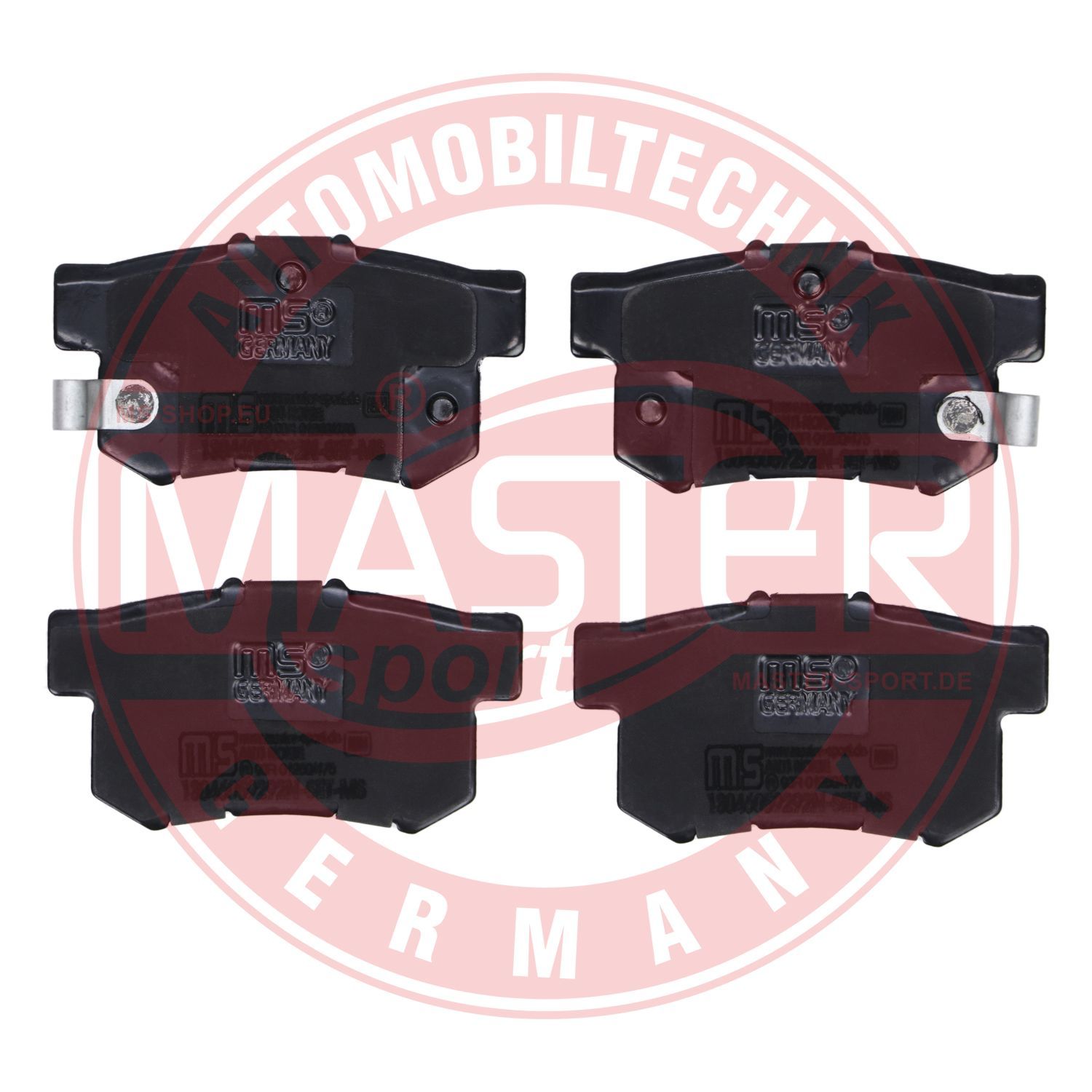 Obrázok Sada brzdových platničiek kotúčovej brzdy MASTER-SPORT GERMANY Premium 13046059292NSETMS