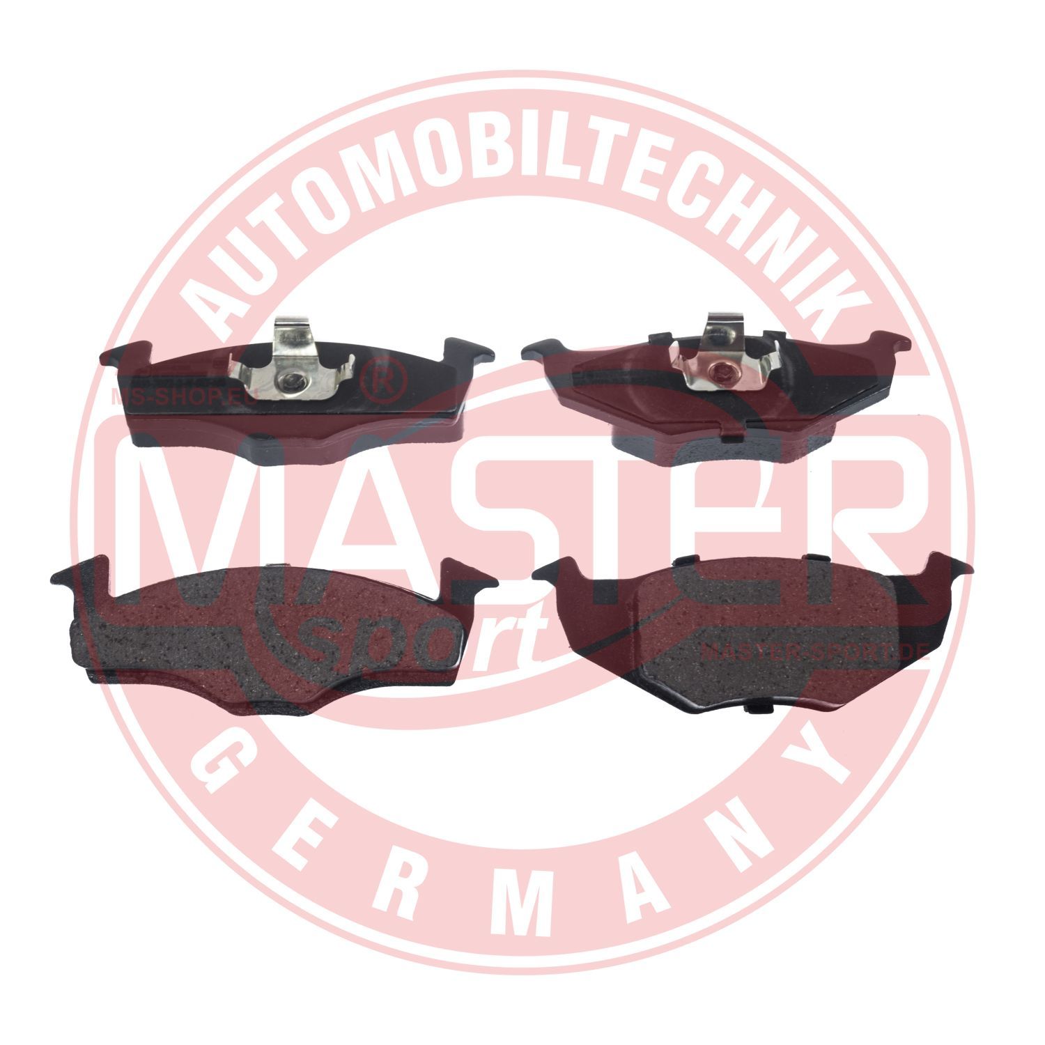 Obrázok Sada brzdových platničiek kotúčovej brzdy MASTER-SPORT GERMANY Premium 13046070722NSETMS