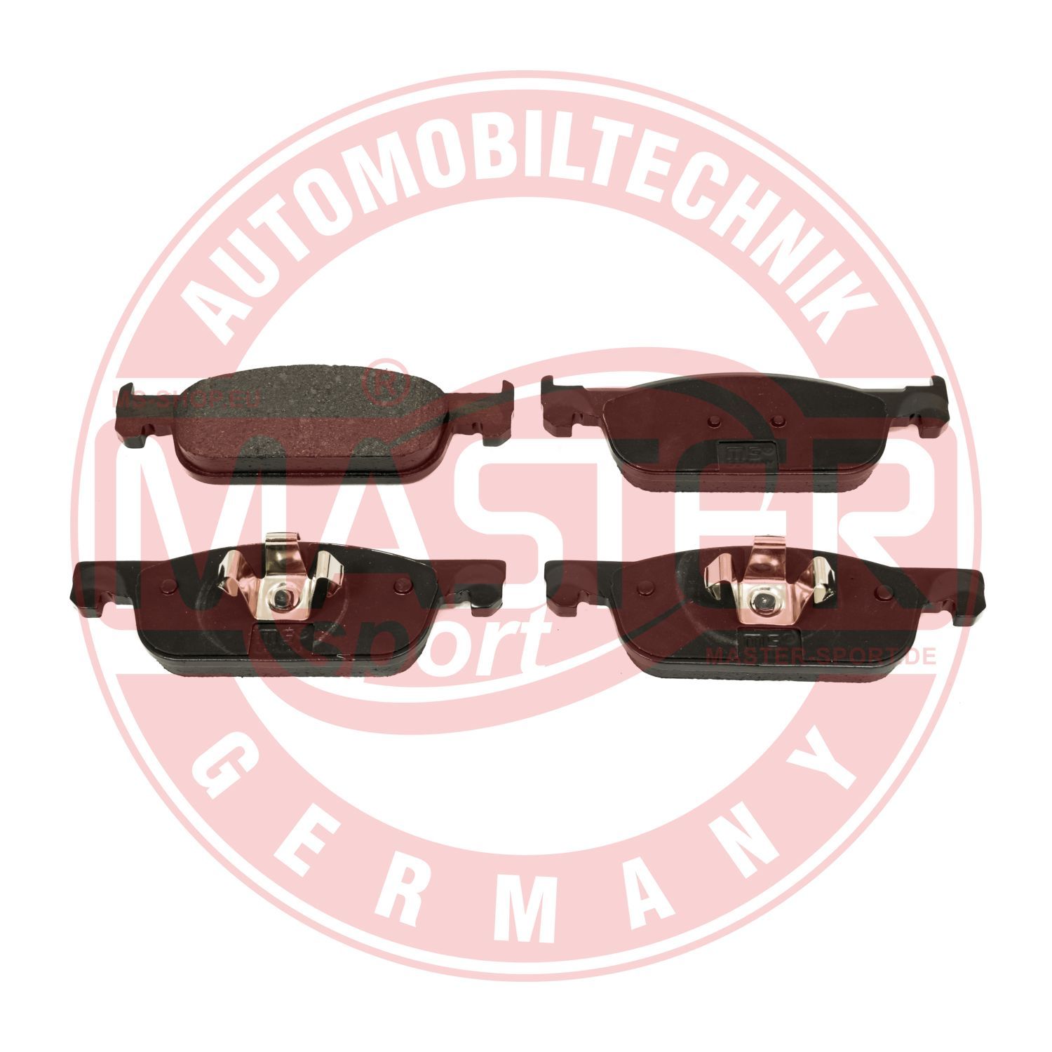 Obrázok Sada brzdových platničiek kotúčovej brzdy MASTER-SPORT GERMANY Premium 13046121572NSETMS