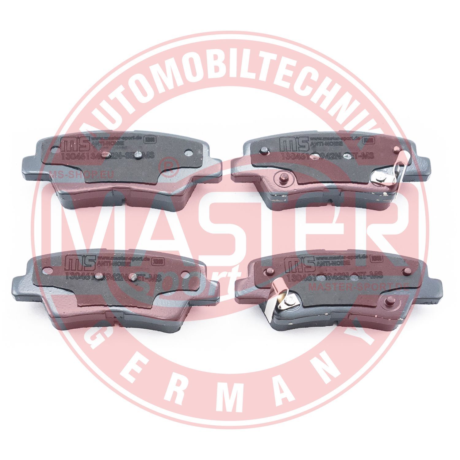 Obrázok Sada brzdových platničiek kotúčovej brzdy MASTER-SPORT GERMANY Premium 13046134942NSETMS