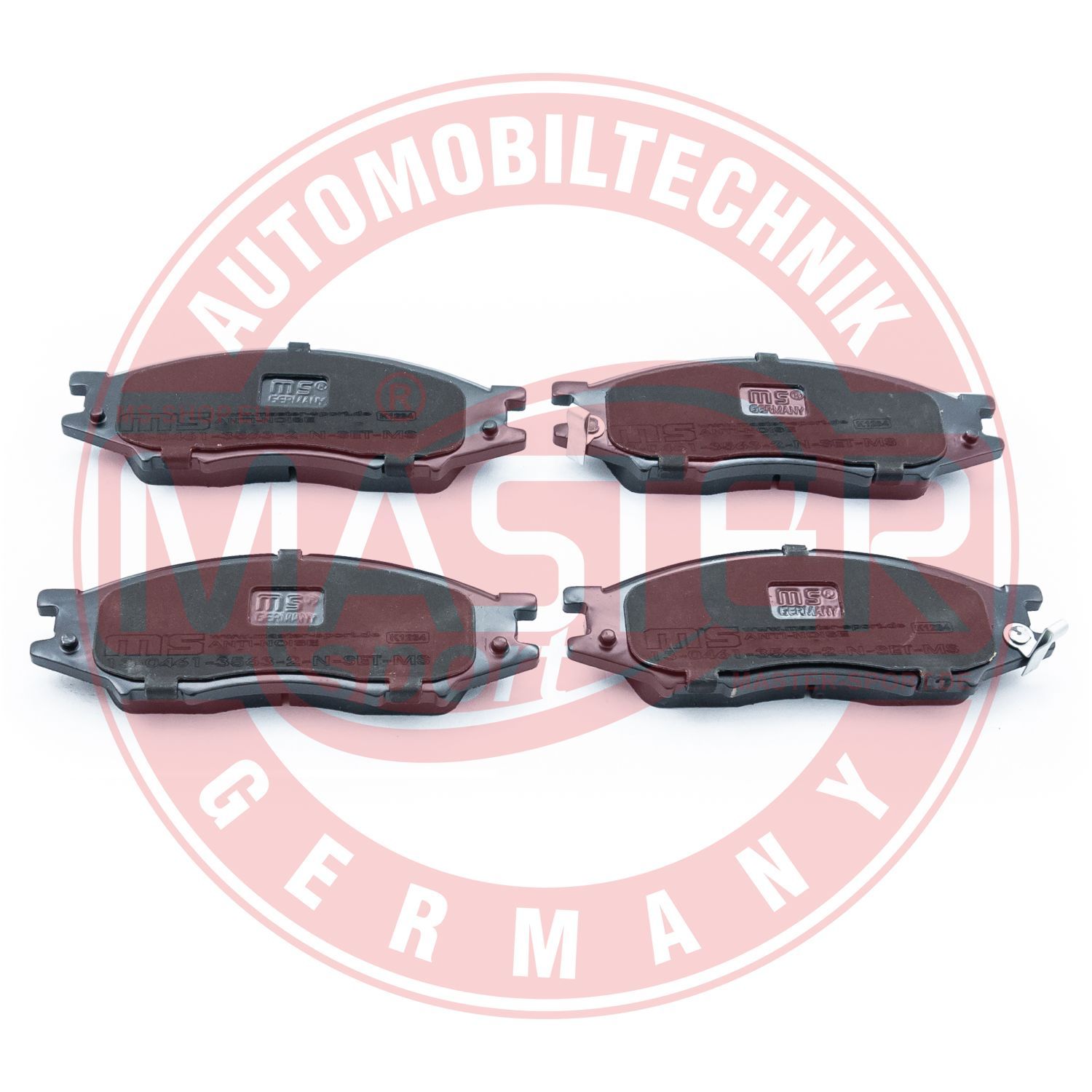 Obrázok Sada brzdových platničiek kotúčovej brzdy MASTER-SPORT GERMANY Premium 13046135632NSETMS