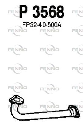 Obrázok Výfukové potrubie FENNO  P3568