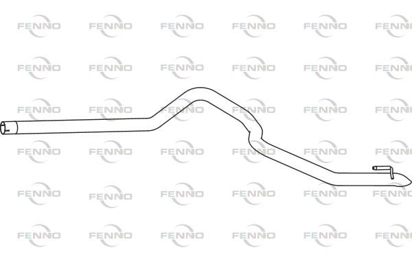 Obrázok Výfukové potrubie FENNO  P36101