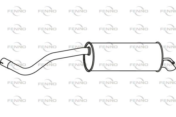 Obrázok Koncový tlmič výfuku FENNO  P57031