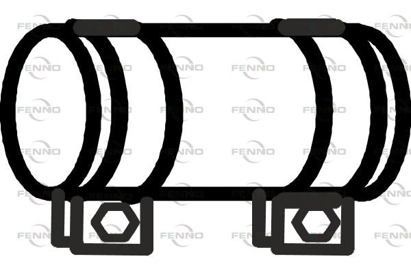 Obrázok Spojka trubiek výfukového systému FENNO  P8765