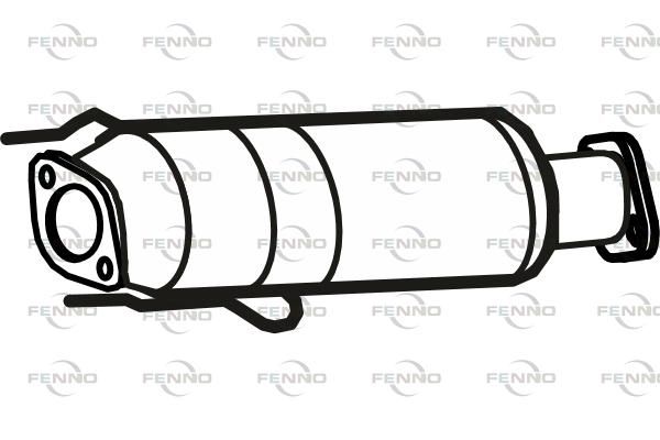 Obrázok Filter sadzí/pevných častíc výfukového systému FENNO  P9971DPF