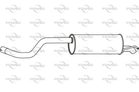 Obrázok Koncový tlmič výfuku FENNO  P55028