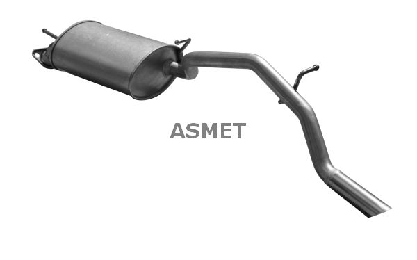 Obrázok Koncový tlmič výfuku ASMET  25019