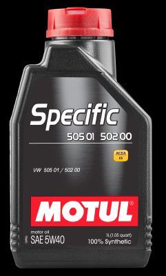 Obrázok Motorový olej MOTUL SPECIFIC 505 01 502 00 5W40 101573