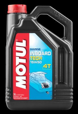 Obrázok Motorový olej MOTUL INBOARD TECH 4T 15W50 101743