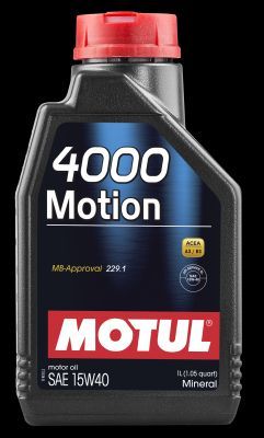Obrázok Motorový olej MOTUL 4000 MOTION 15W40 102815
