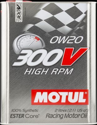 Obrázok Motorový olej MOTUL 300V HIGH RPM 0W20 104239
