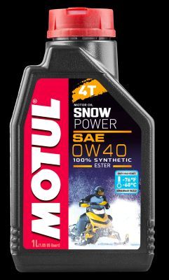 Obrázok Motorový olej MOTUL SNOWPOWER 4T 0W40 105891