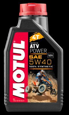 Obrázok Motorový olej MOTUL ATV POWER 4T 5W40 105897