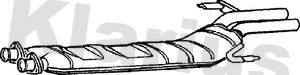 Obrázok Stredný tlmič výfuku KLARIUS  240050