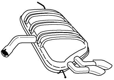 Obrázok Koncový tlmič výfuku SIGAM  60645