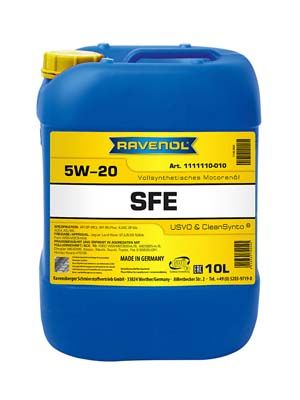 Obrázok Motorový olej RAVENOL  SFE SAE 5W-20 111111001001999