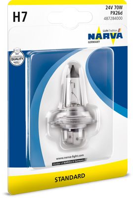 Obrázok żiarovka pre hlavný svetlomet NARVA  487284000
