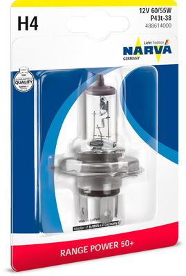 Obrázok żiarovka pre hlavný svetlomet NARVA Range Power 50+ 488614000
