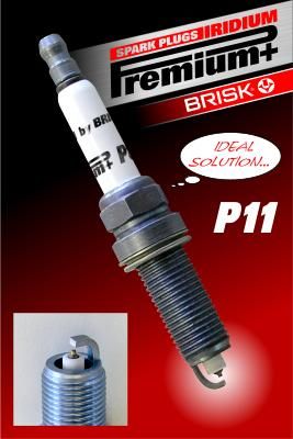 Obrázok Zapaľovacia sviečka BRISK P11 Iridium Premium+ 1708