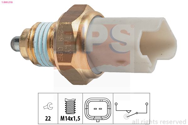 Obrázok Spínač cúvacích svetiel EPS Made in Italy - OE Equivalent 1860218