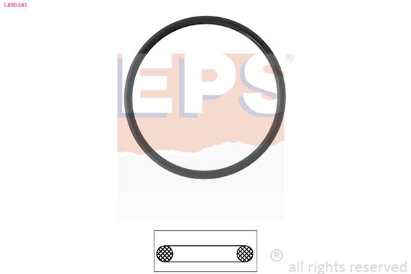 Obrázok Tesnenie termostatu EPS Made in Italy - OE Equivalent 1890561