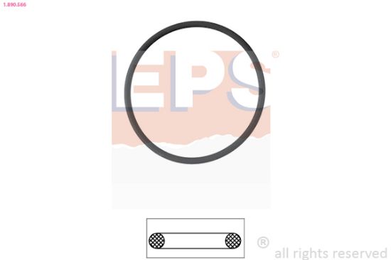 Obrázok Tesnenie termostatu EPS Made in Italy - OE Equivalent 1890566
