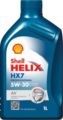 Obrázok Motorový olej SHELL Helix HX7 Professional AV 5W-30 1L