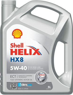 Obrázok Motorový olej SHELL Helix HX8 ECT 5W-40 5L