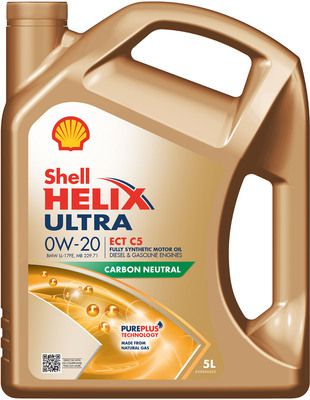 Obrázok Motorový olej SHELL Helix Ultra ECT C5 0W-20 5L