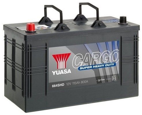 Obrázok żtartovacia batéria YUASA Cargo Super Heavy Duty Batteries (SHD) 664SHD