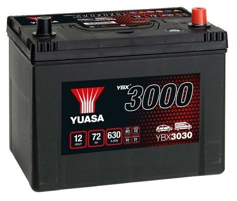 Obrázok Batéria YUASA YBX3030 12V/72Ah/630A