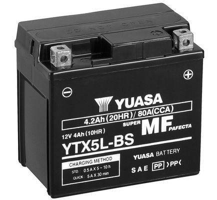 Obrázok Batéria YUASA Maintenance Free YTX5LBS