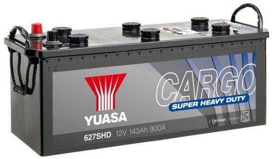 Obrázok żtartovacia batéria YUASA Cargo Super Heavy Duty Batteries (SHD) 627SHD