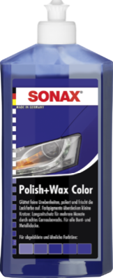 Obrázok Leżtenka na lak SONAX Polish & wax color (blue) NanoPro 02962000