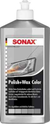 Obrázok Leżtenka na lak SONAX Polish & wax color (silber/grey) NanoPro 02963000