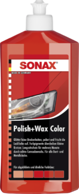 Obrázok Leżtenka na lak SONAX Polish & wax color (red) NanoPro 02964000
