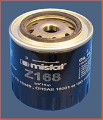 Obrázok Olejový filter MISFAT  Z168
