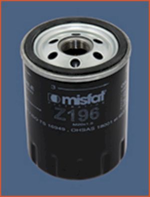 Obrázok Olejový filter MISFAT  Z196
