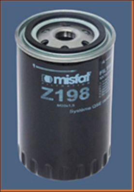 Obrázok Olejový filter MISFAT  Z198